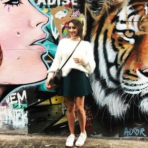 FOREVER 21 Emerald skirt